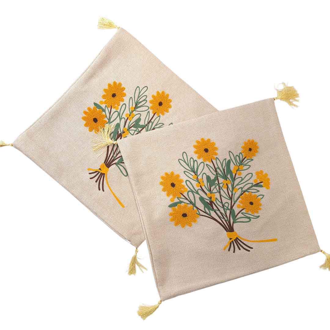 Bouquet - Калъфка за Възглавница - 40x40см - 1 брой