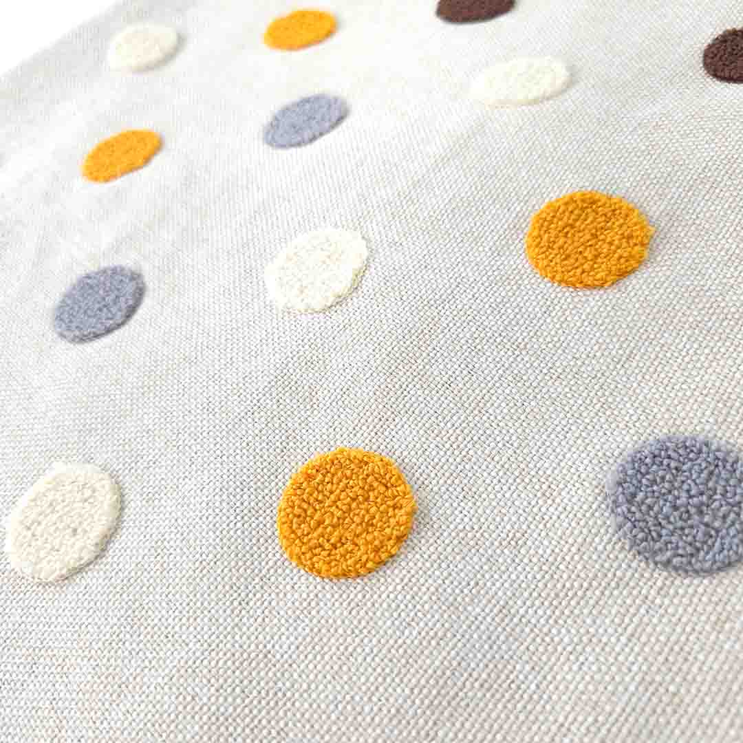 Doty White - Калъфка за Възглавница - 40x40см - 1 брой