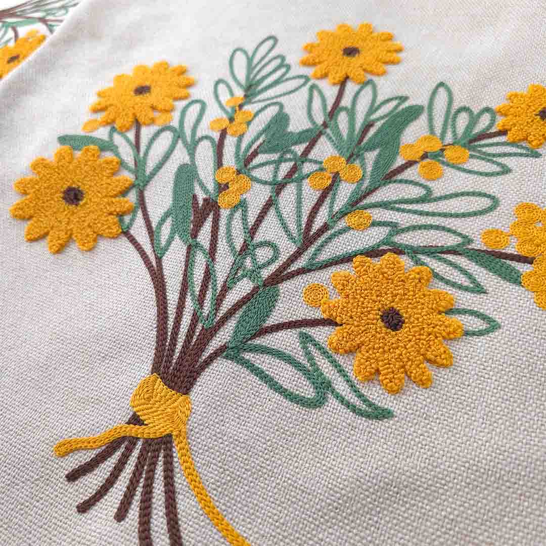 Bouquet - Калъфка за Възглавница - 40x40см - 1 брой