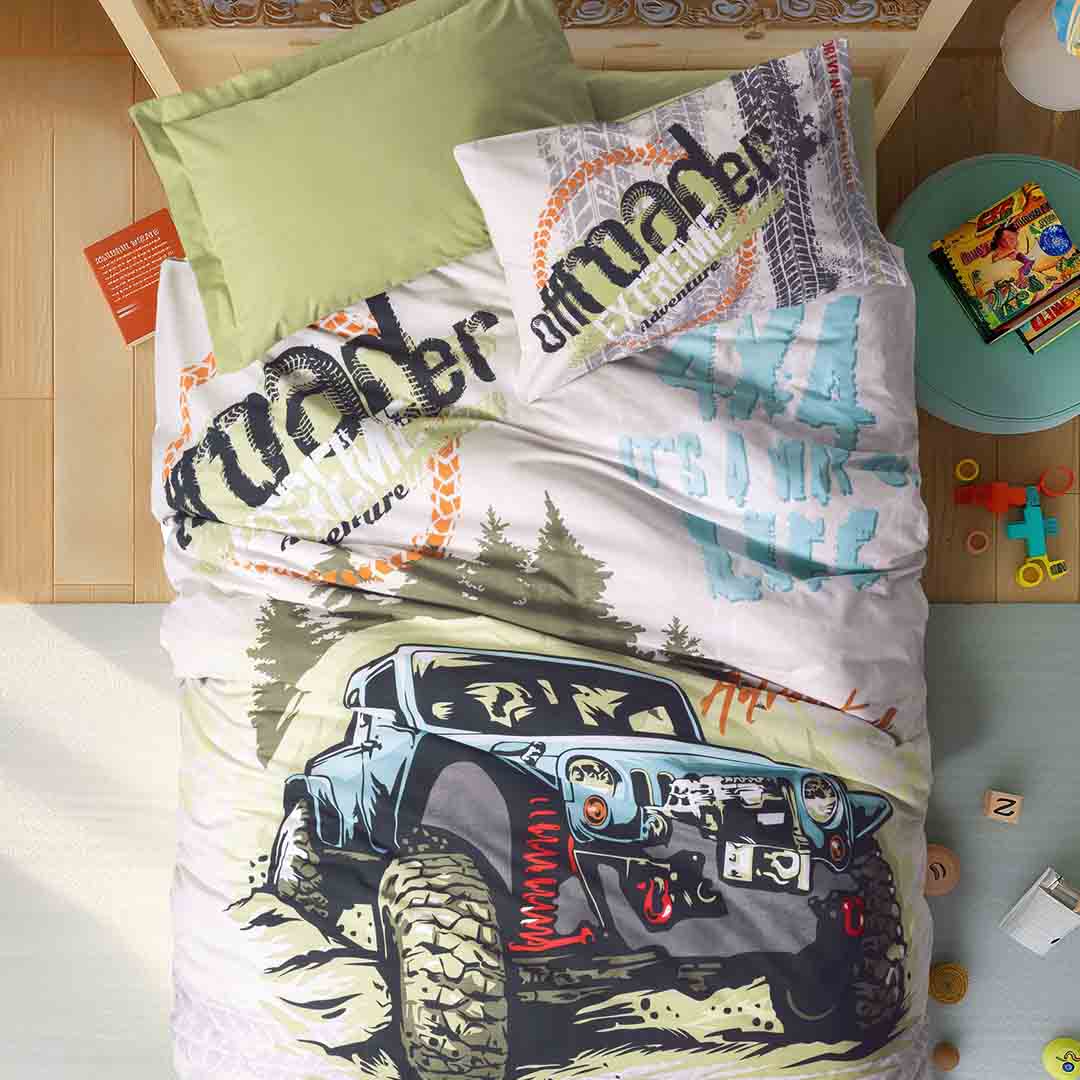 Adventure - Зелен - Единичен Комплект