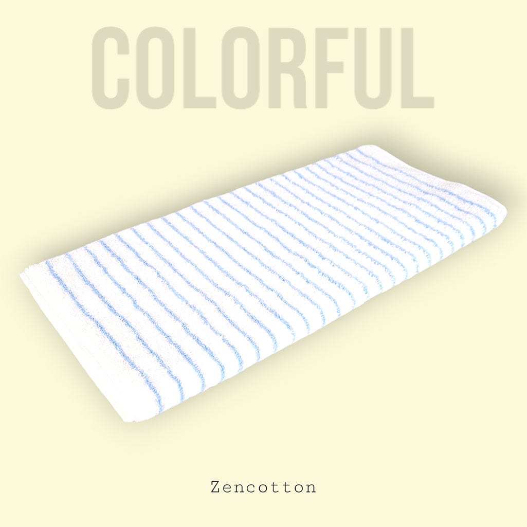 Colorful - Бял/Син - Хавлия за Ръце