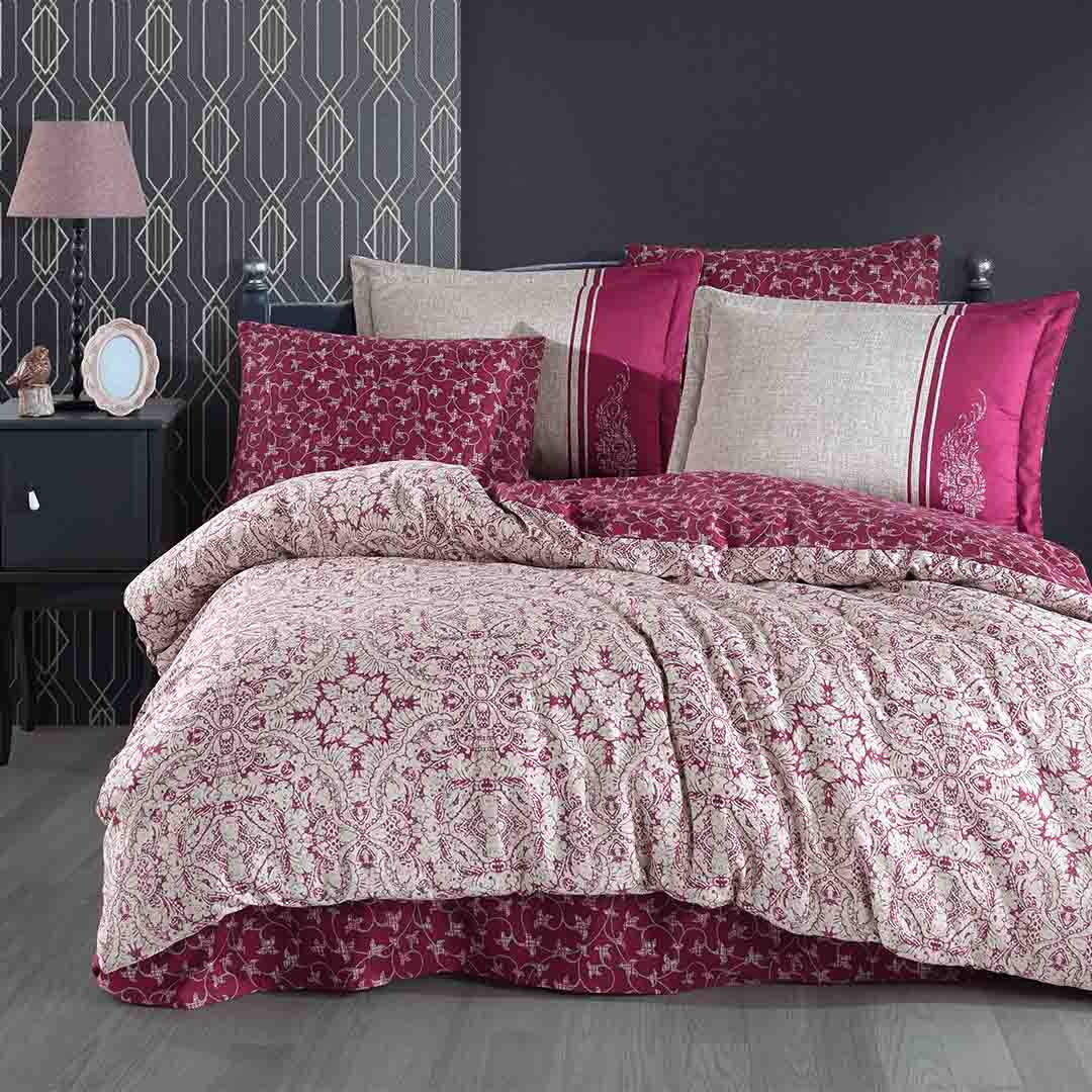 Leona - Двойно Спално Бельо - Сатен