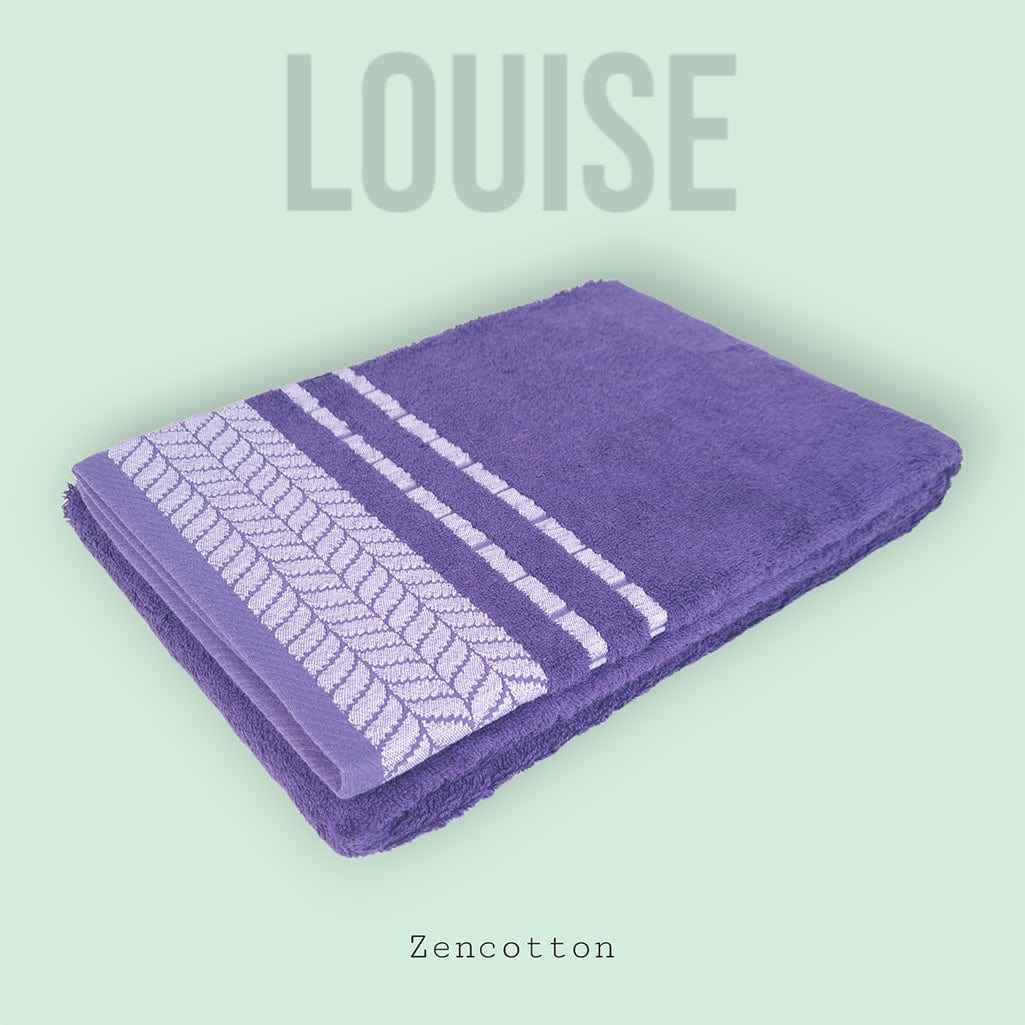 Louise - Лилав - Хавлия за баня - 70x140cm