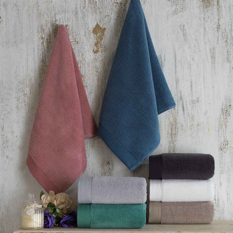 Lubow - Хавлия за ръце - Сив - 50х90см