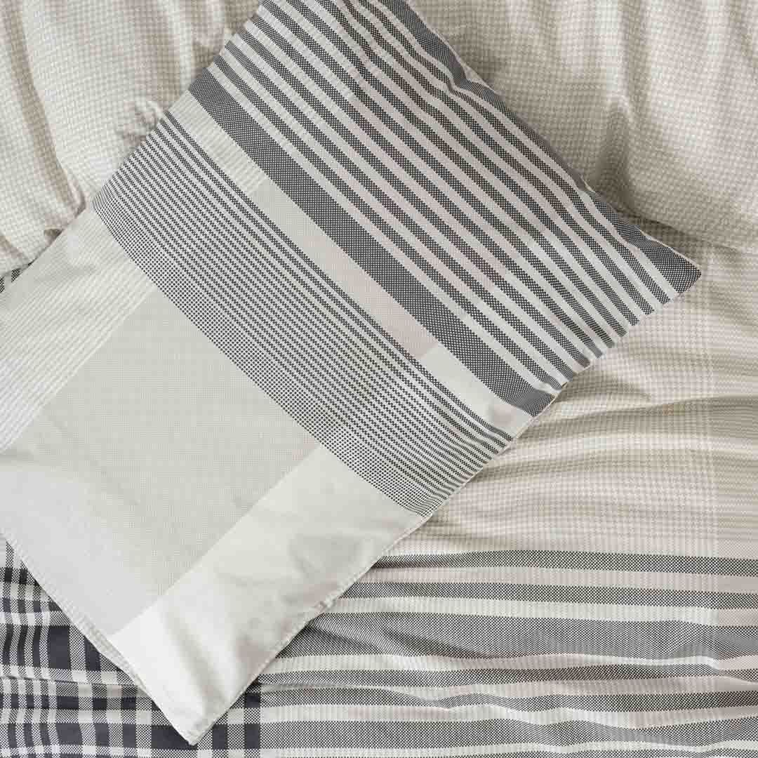 Soren - Беж - Двоен Комплект - Ранфорс