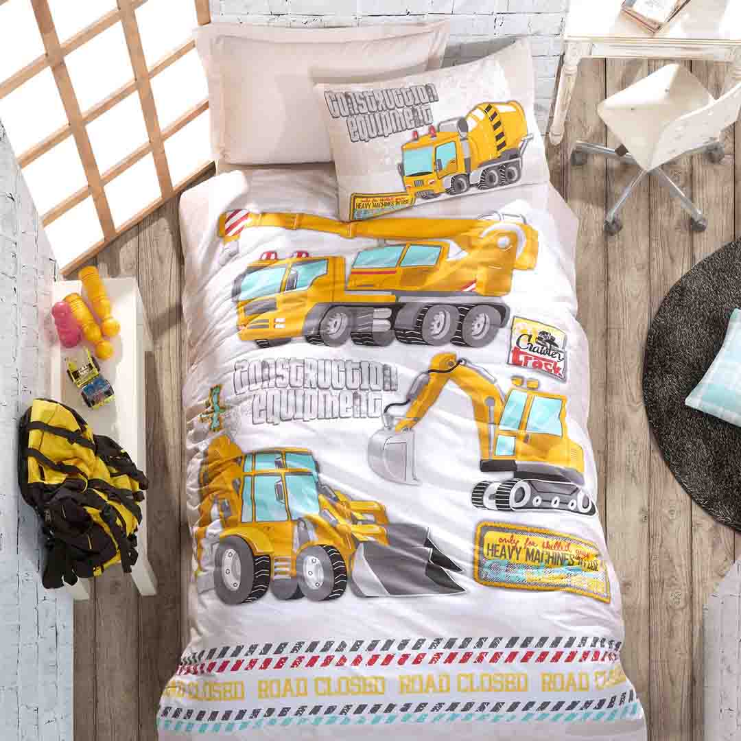 Track - Единичен Комплект - Ранфорс