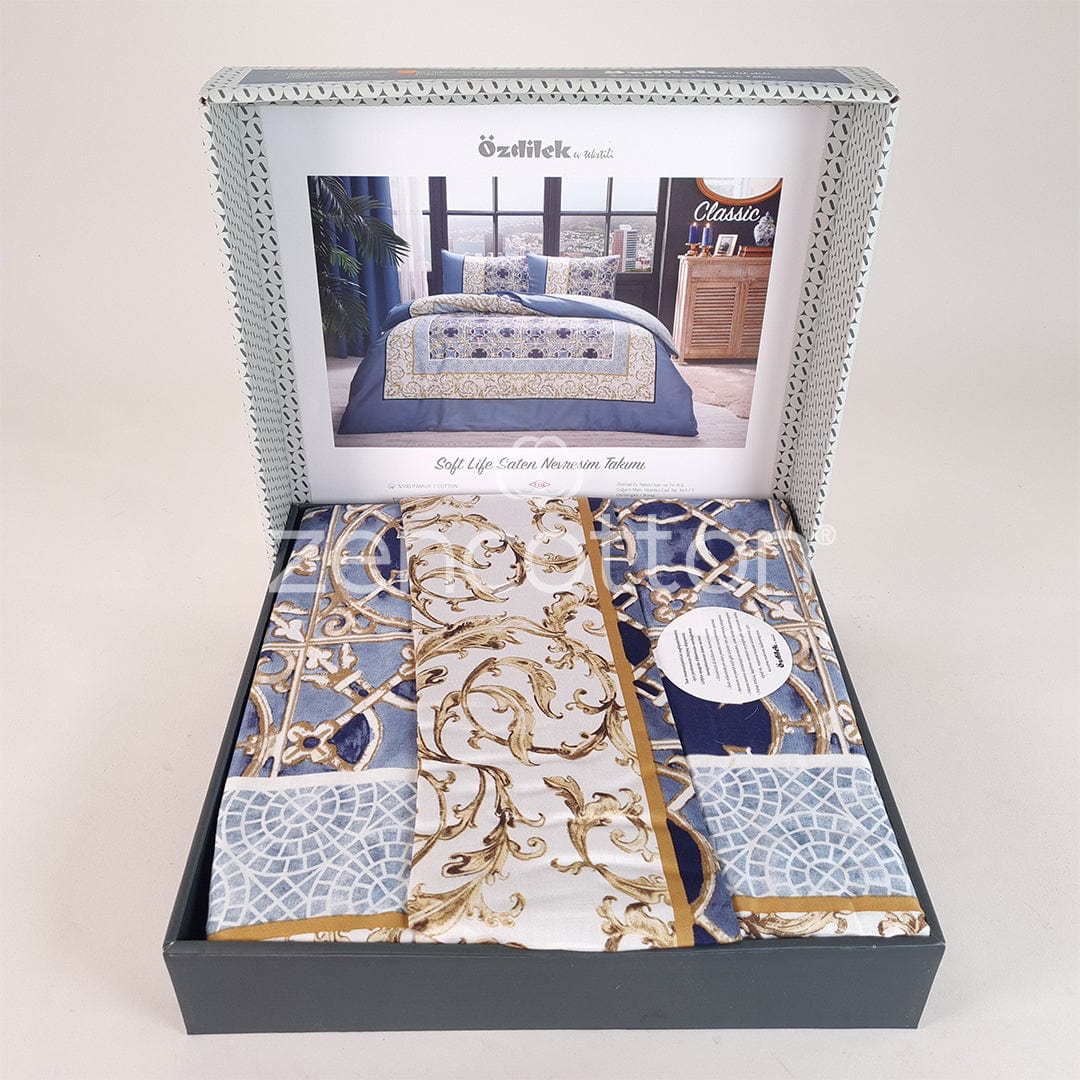 Classic - Двойно Спално Бельо - Сатен