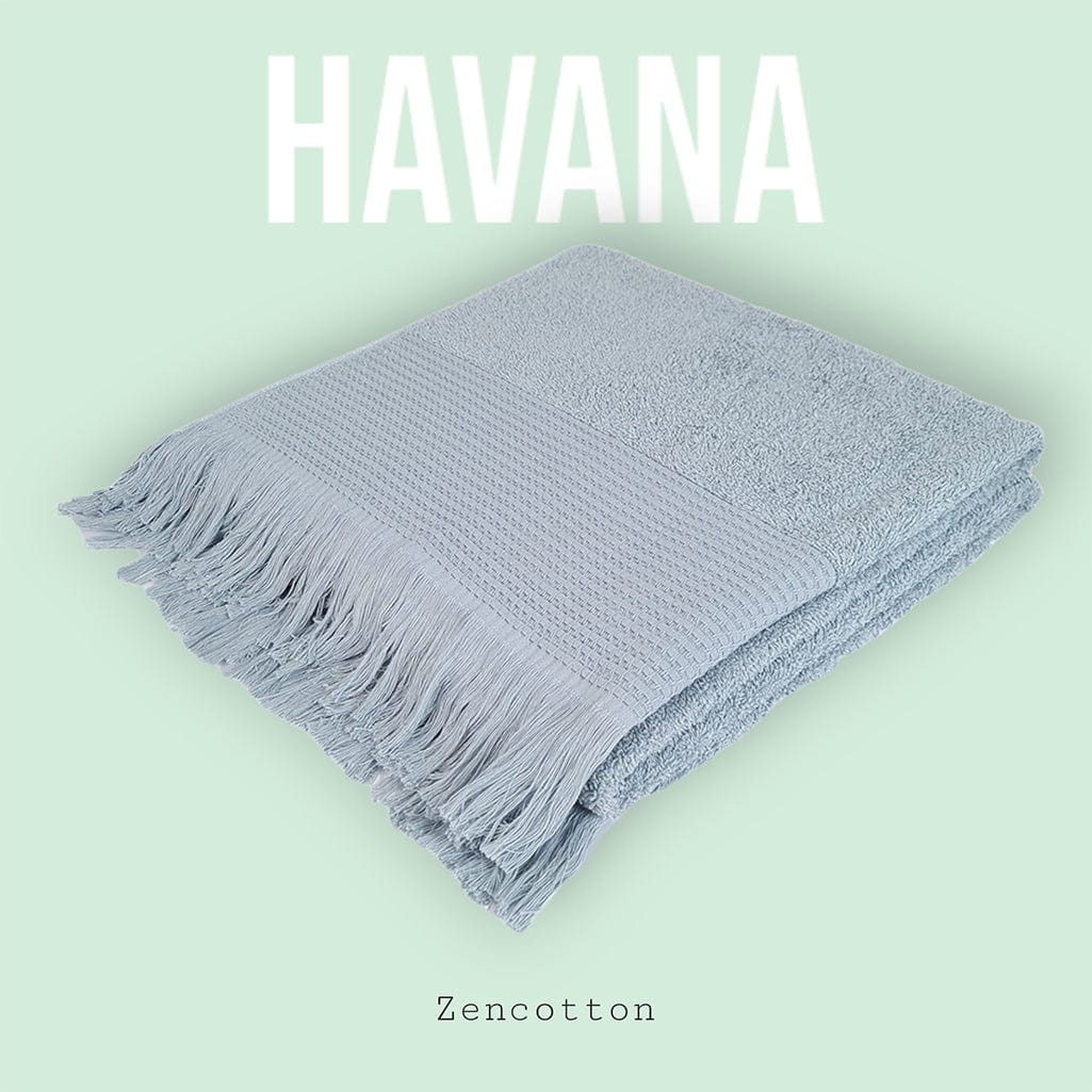 Havana - Небесносин - Хавлия за баня - 70x140cm