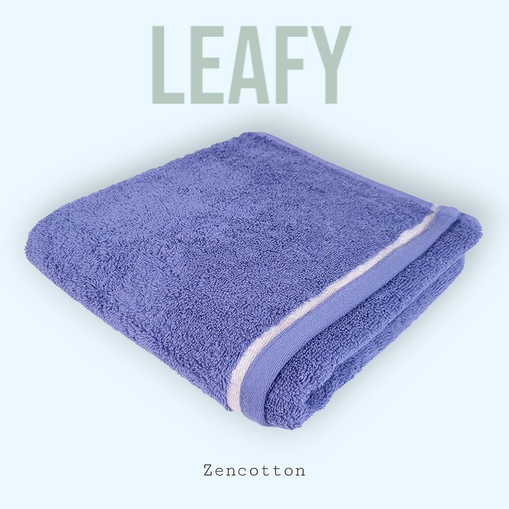 Leafy - Син - Хавлия за Ръце