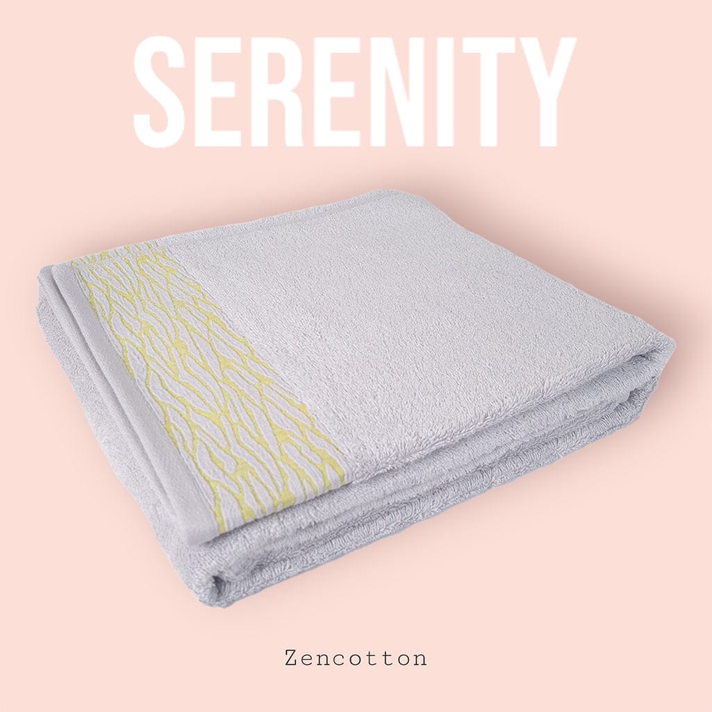 Serenity - Сив - Хавлия за баня - Бамбук - 90x170cm