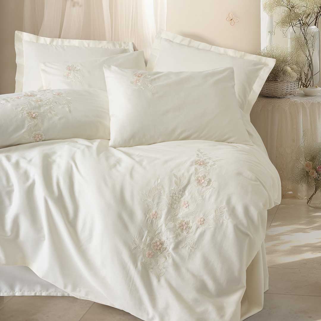 Aira - Екрю - Двоен Комплект