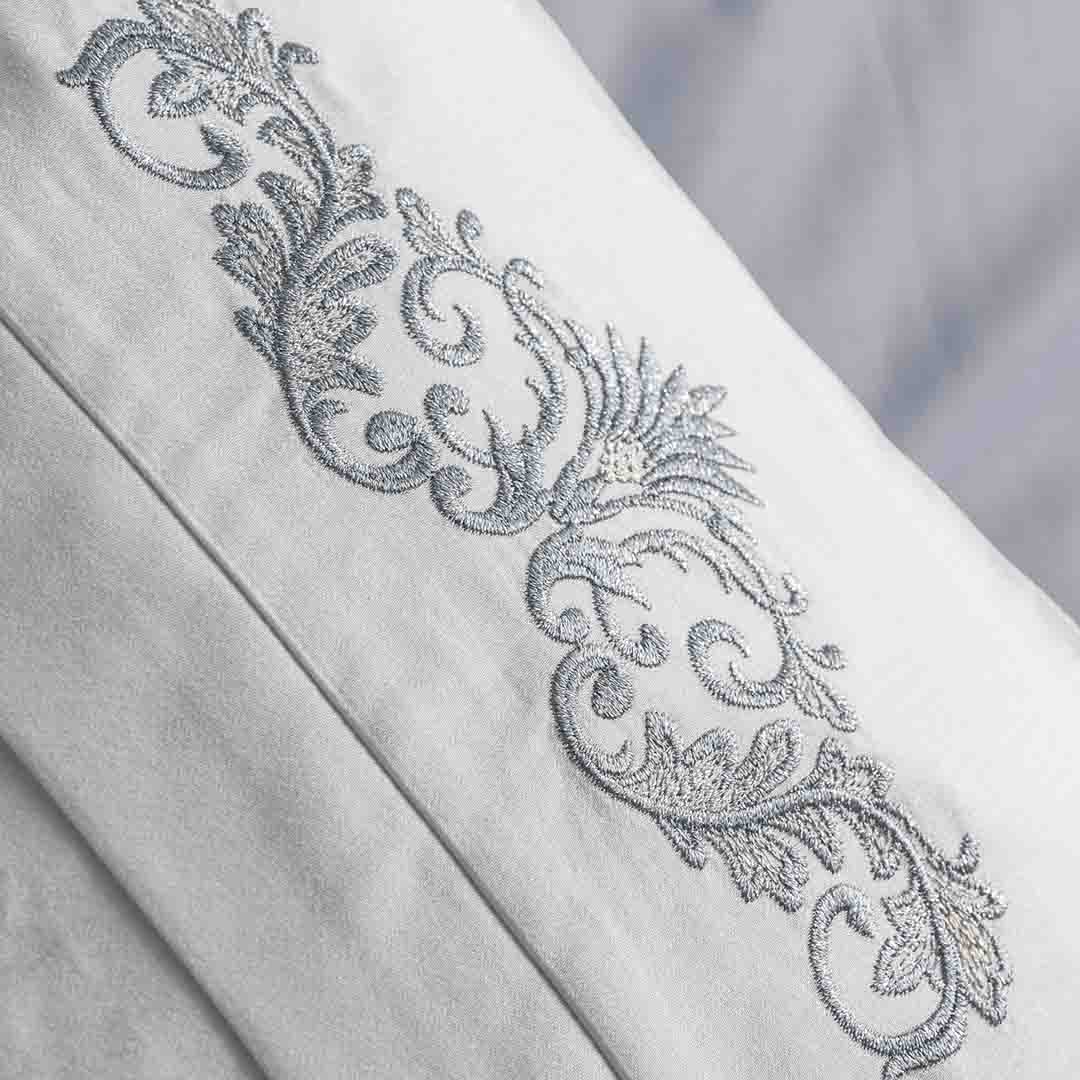 Biana - Двоен Комплект - Бродерия - Памучен Сатен