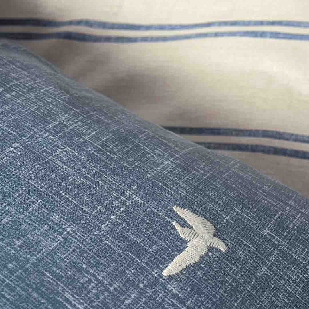 Ceria - Син - Двойно Спално Бельо