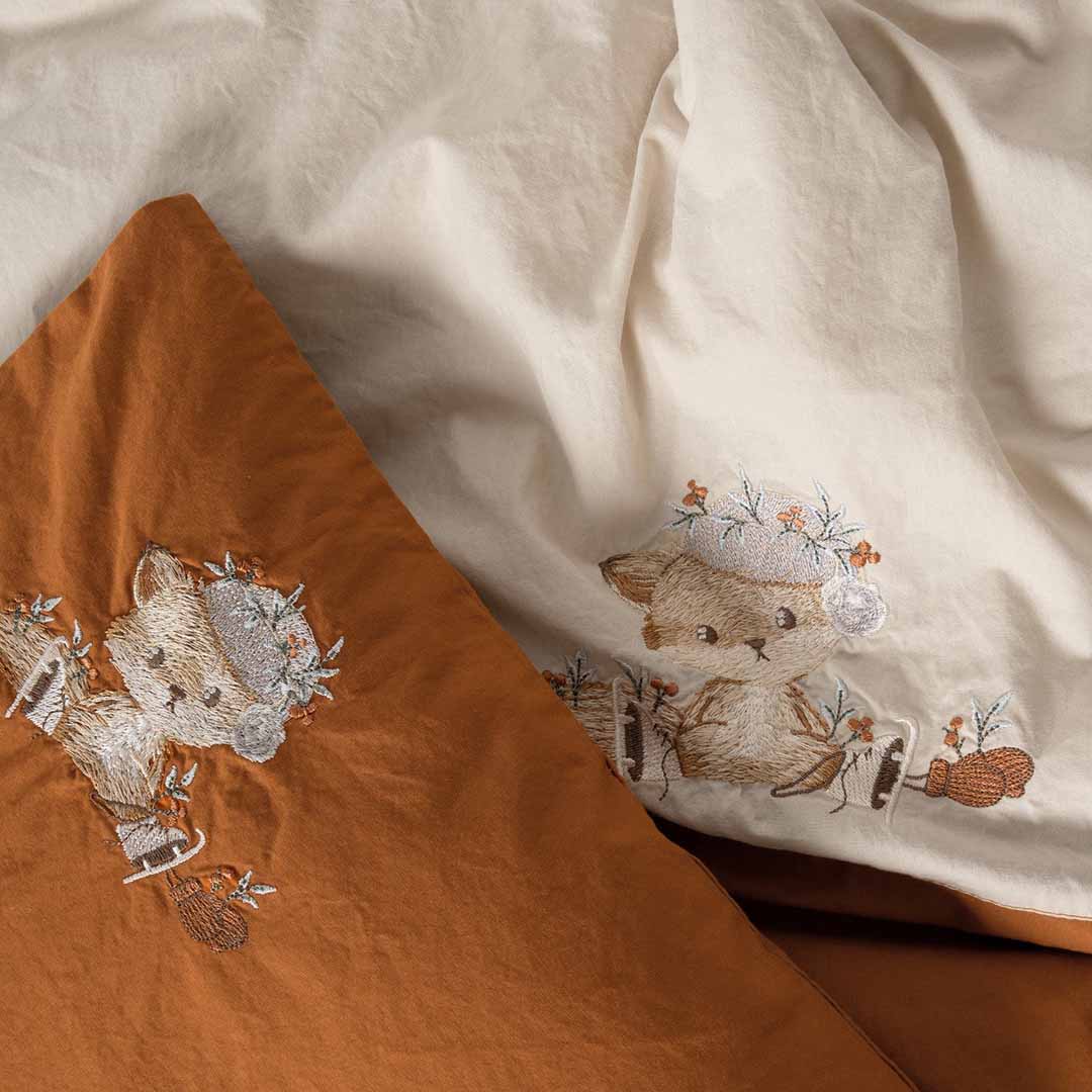 Clever - Беж - Бебешко Спално Бельо - Ранфорс