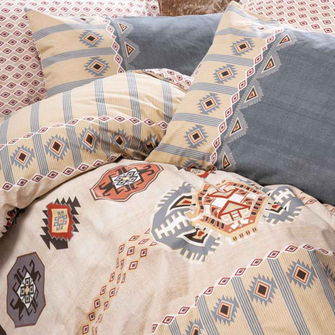 Dakota - Двоен Комплект - Сив