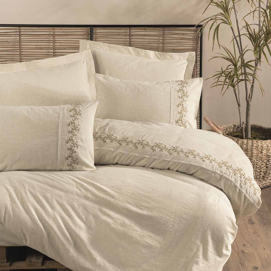 Darian - Двойно Спало Бельо - Лен и Памук