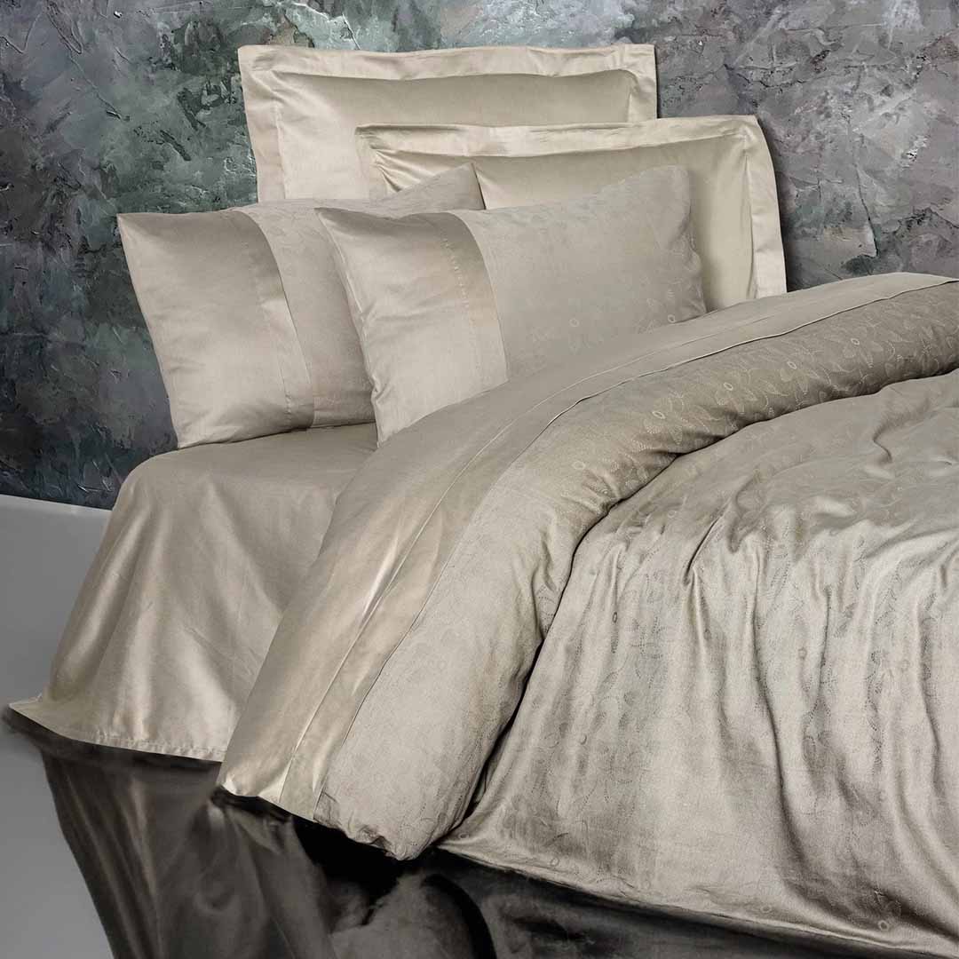 Demure - Двоен Комплект - Жакард - Сатен