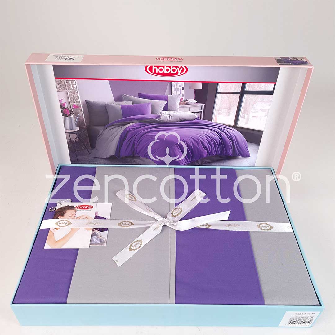 Diamond - Лилав - Спално Бельо - Поплин