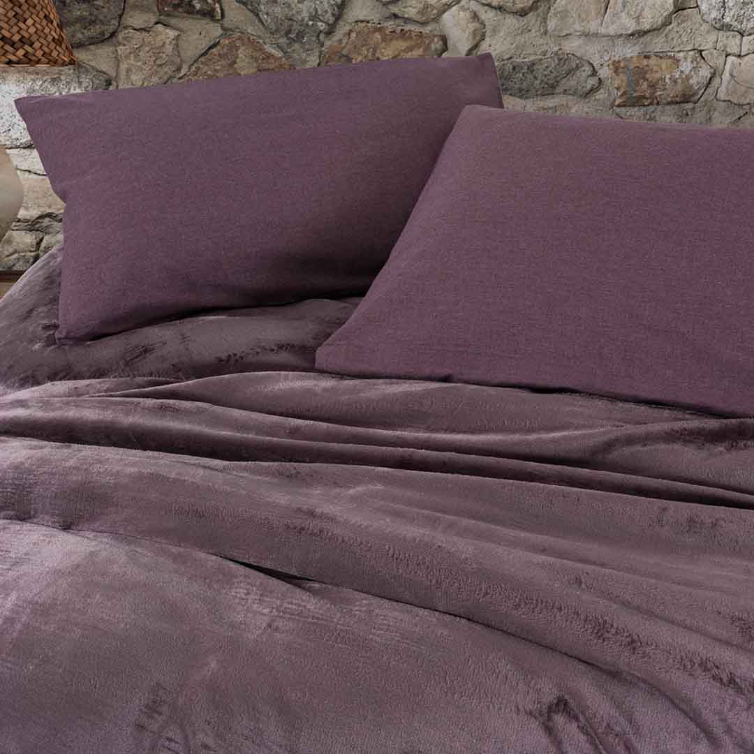 Flossy - Двоен Комплект - Лилав