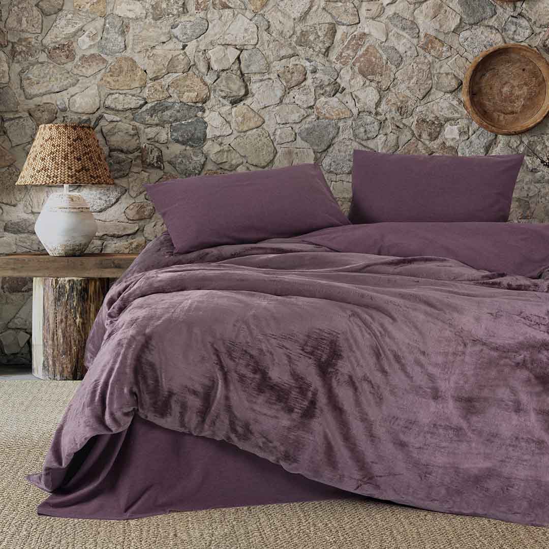 Flossy - Двоен Комплект - Лилав