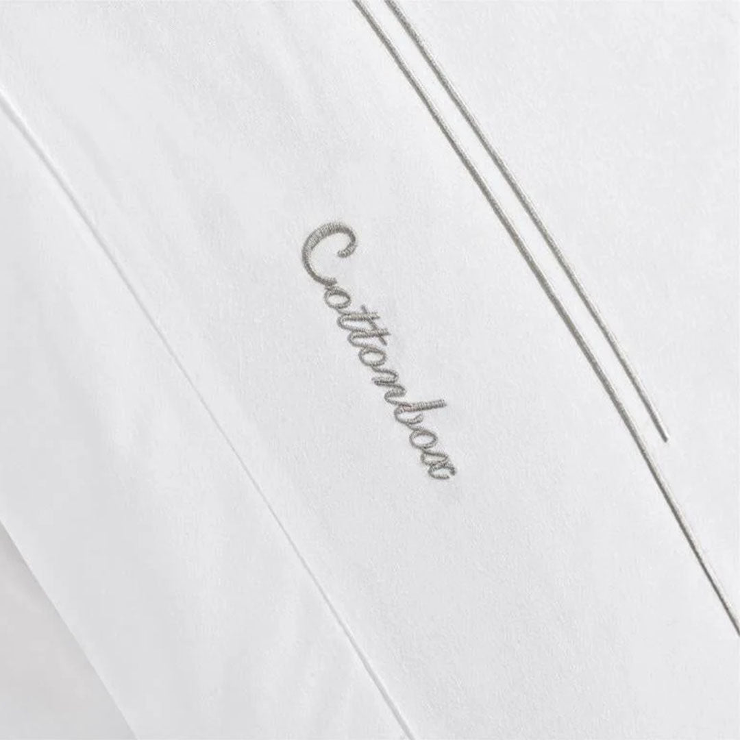 Guher - Бродиран Комплект Двойно Спално Бельо - Сатен