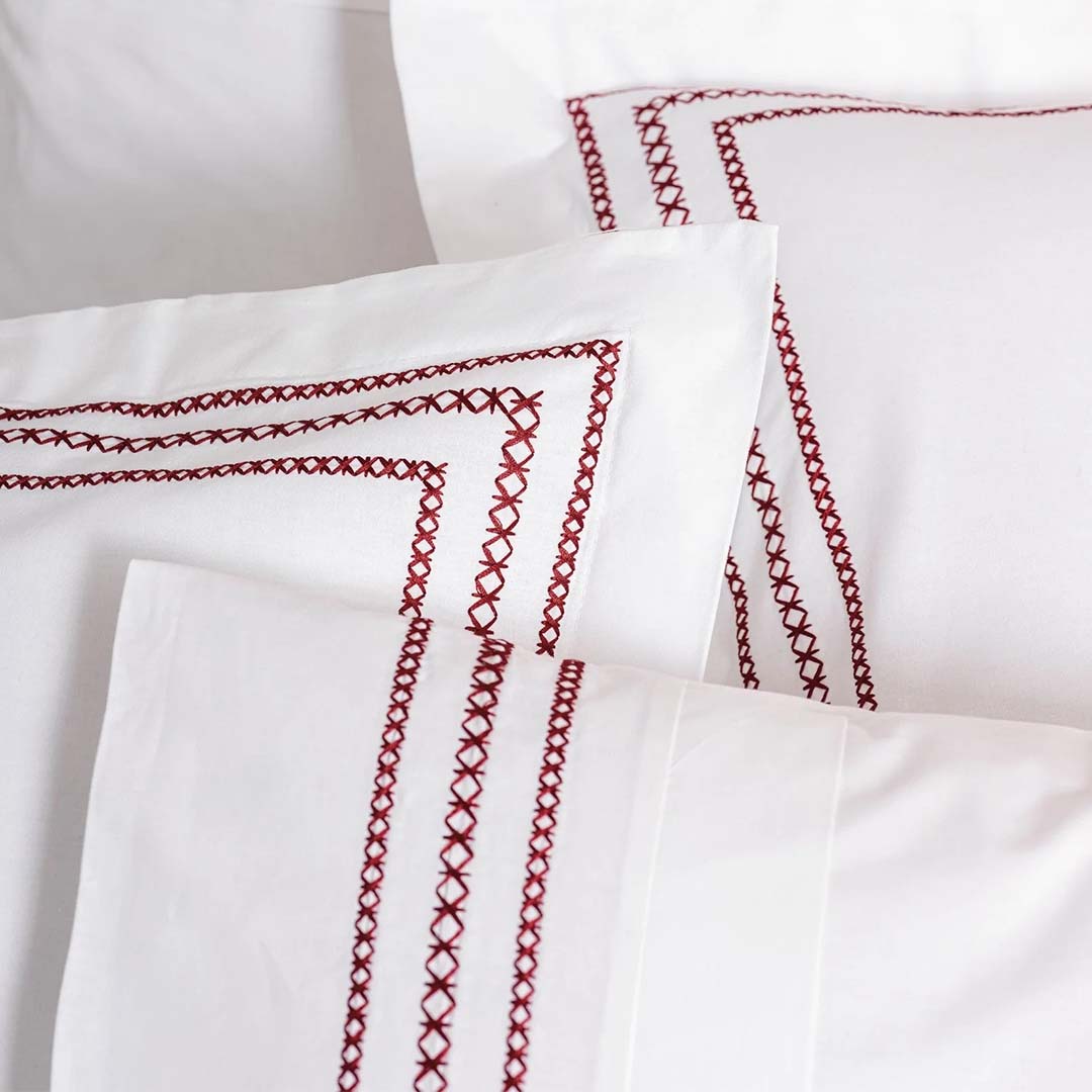 Helya - Бял - Двойно Спално Бельо