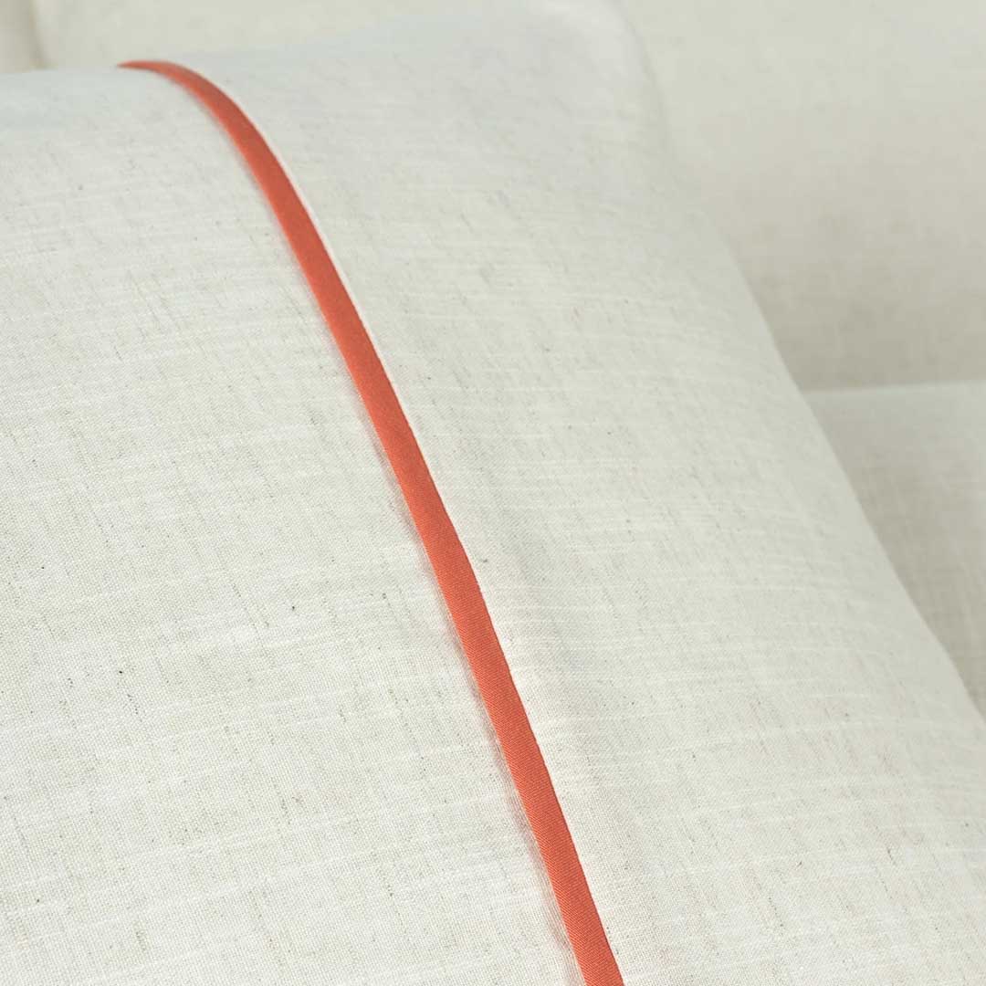 Banded - Оранжев - Двойно Спално Бельо