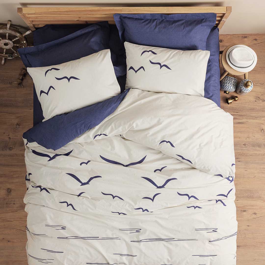 Larum - Единично Спално Бельо - Ранфорс