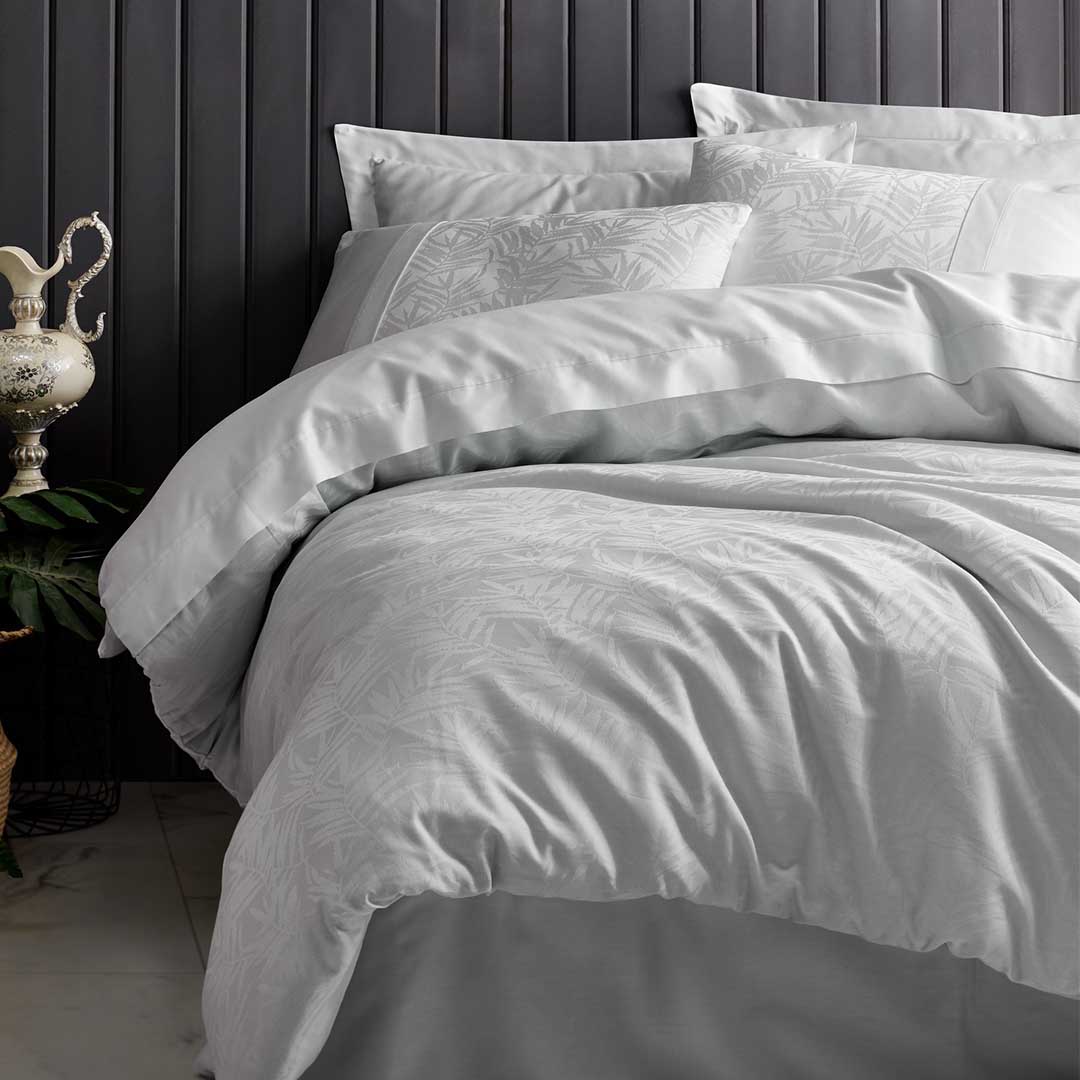 Leaf - Двоен Комплект - Жакард - Сатен