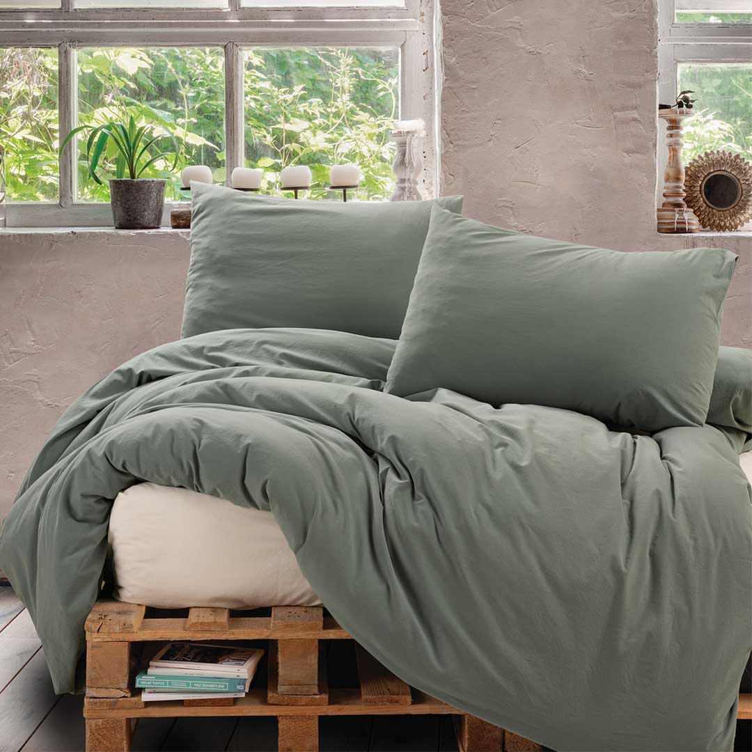 Neat - Мента - Двойно Спално Бельо