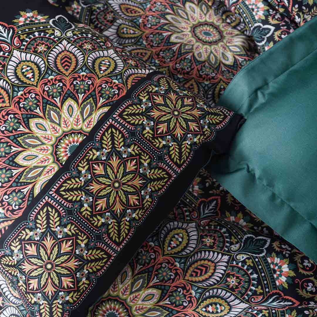 Ornate - Двоен Комплект - Памучен Сатен