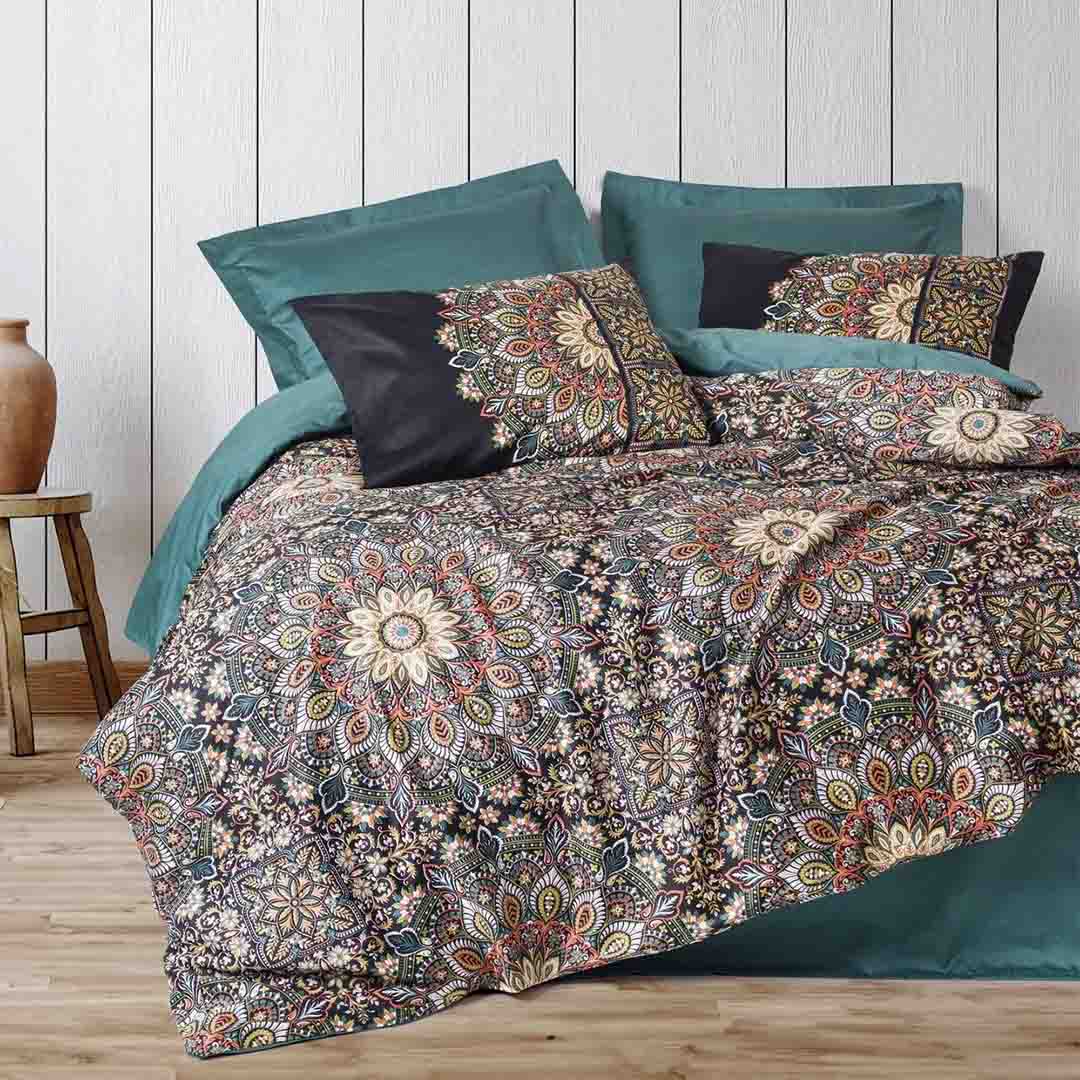 Ornate - Двоен Комплект - Памучен Сатен