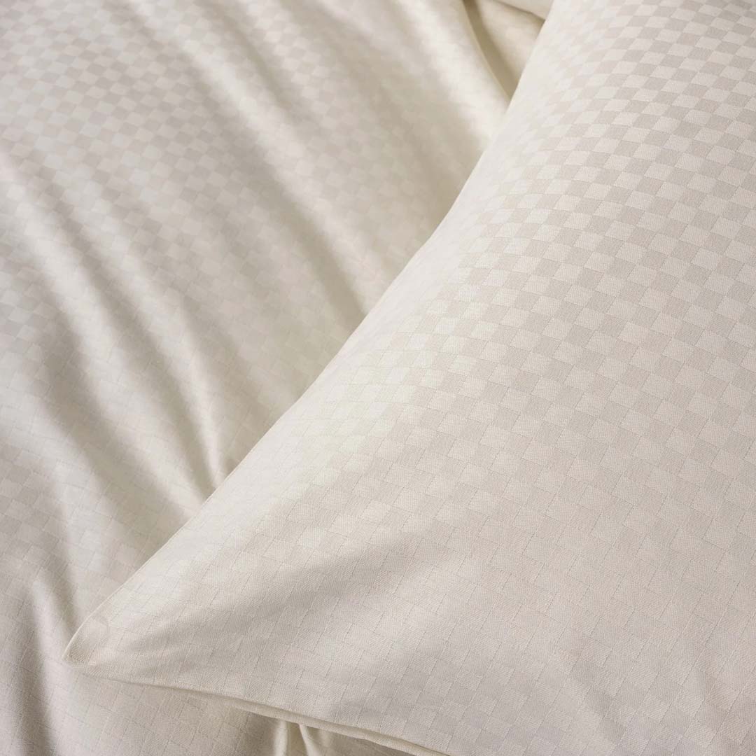 Plaid - Двоен Комплект - Крем