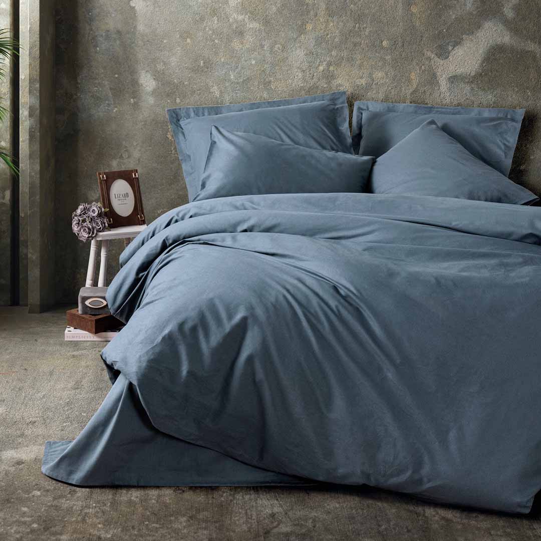 Plain - Антрацит - Двоен Комплект