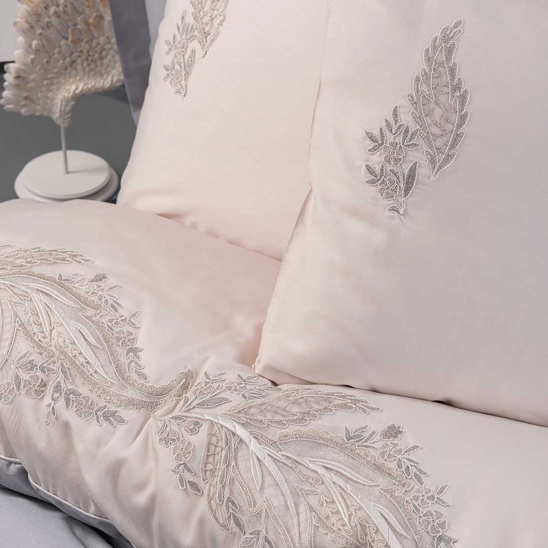 Sheen - Двоен Комплект - Бродерия - Памучен Сатен