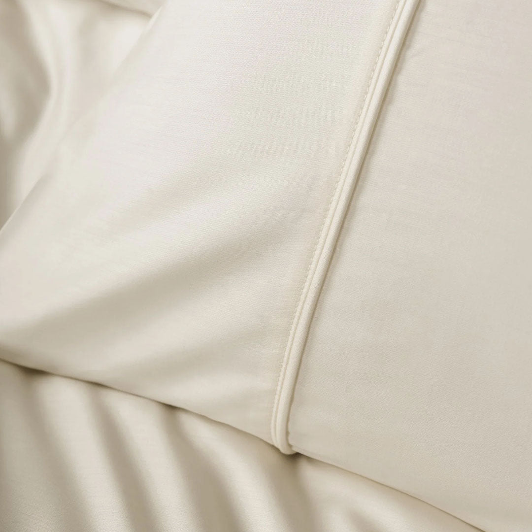 Silky - Екрю - Двойно Спално Бельо