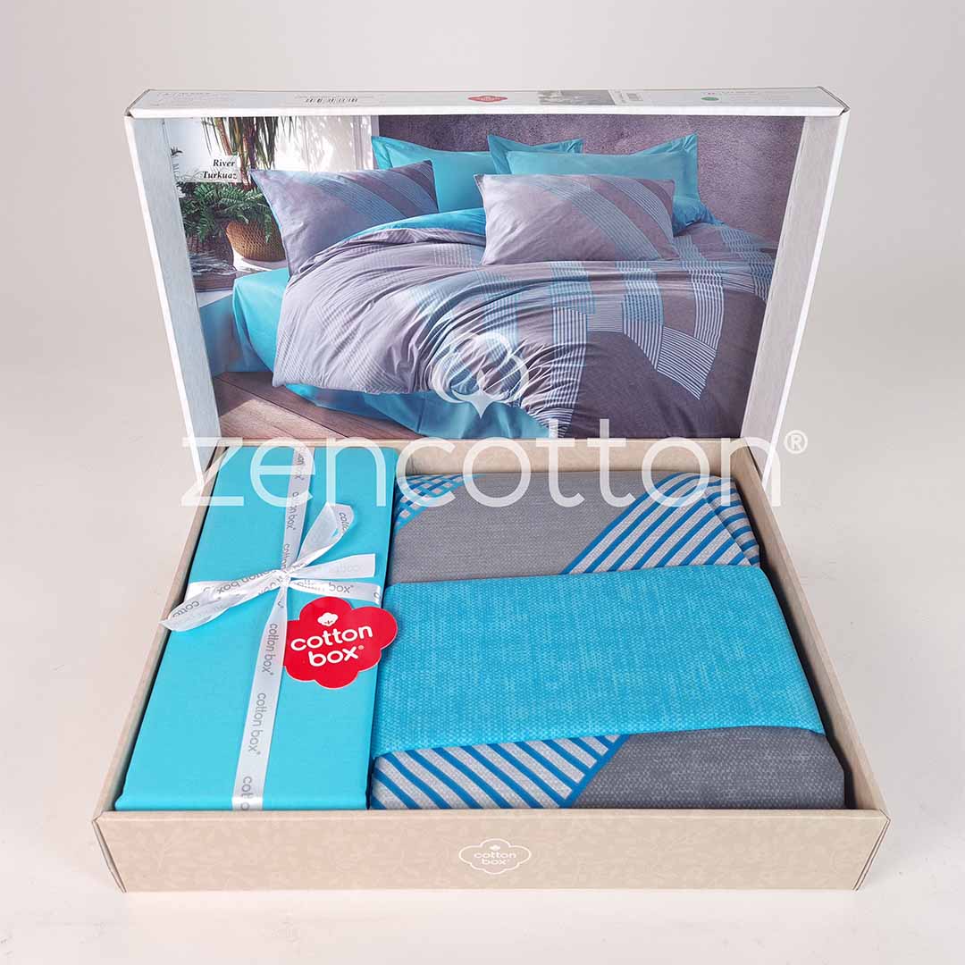 River - Двойно Спално Бельо - Ранфорс