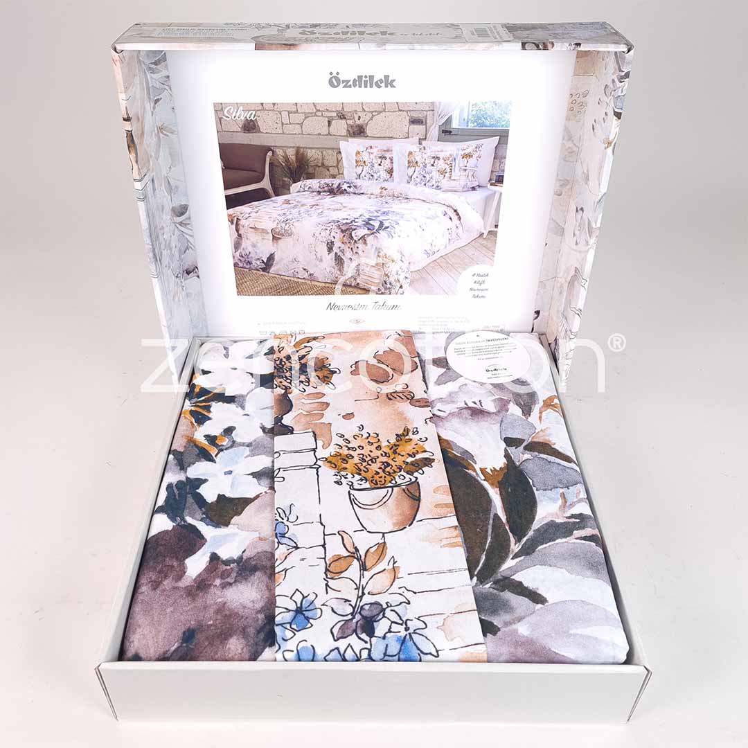 Silva - Двойно Спално Бельо - Ранфорс