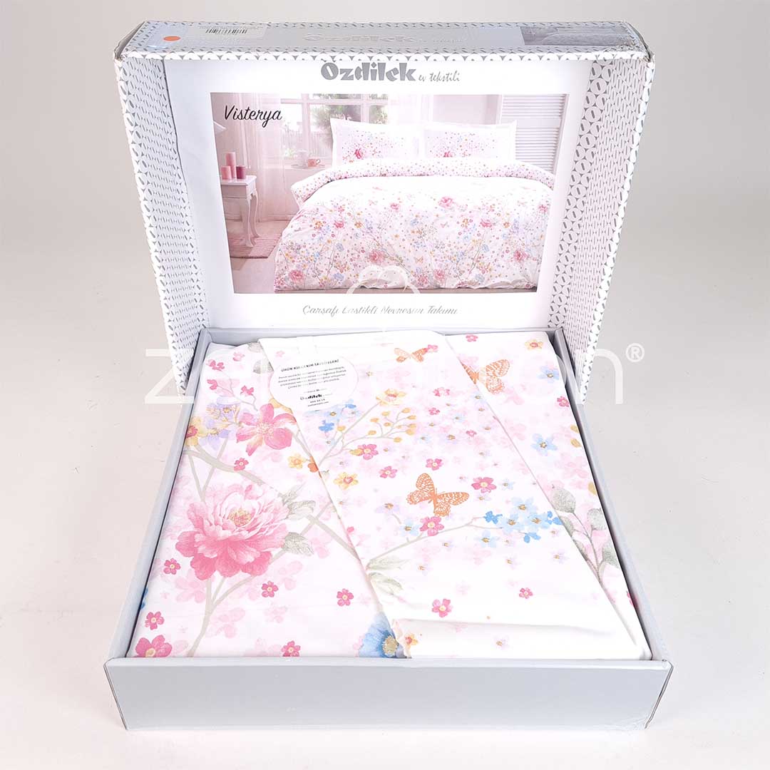 Visterya - Спално Бельо с Ластик - Ранфорс