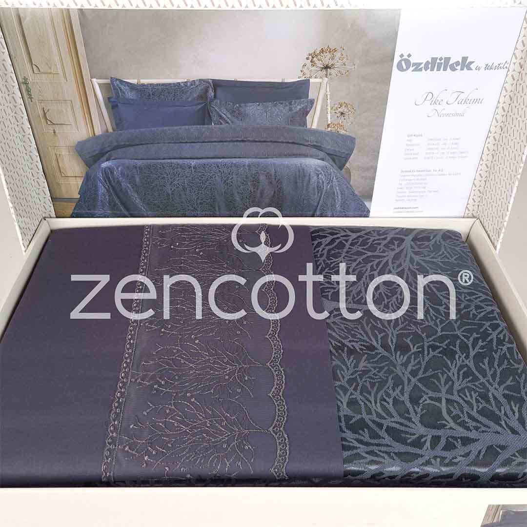 Tree - Спален Комплект с Кувертюра - Антрацид