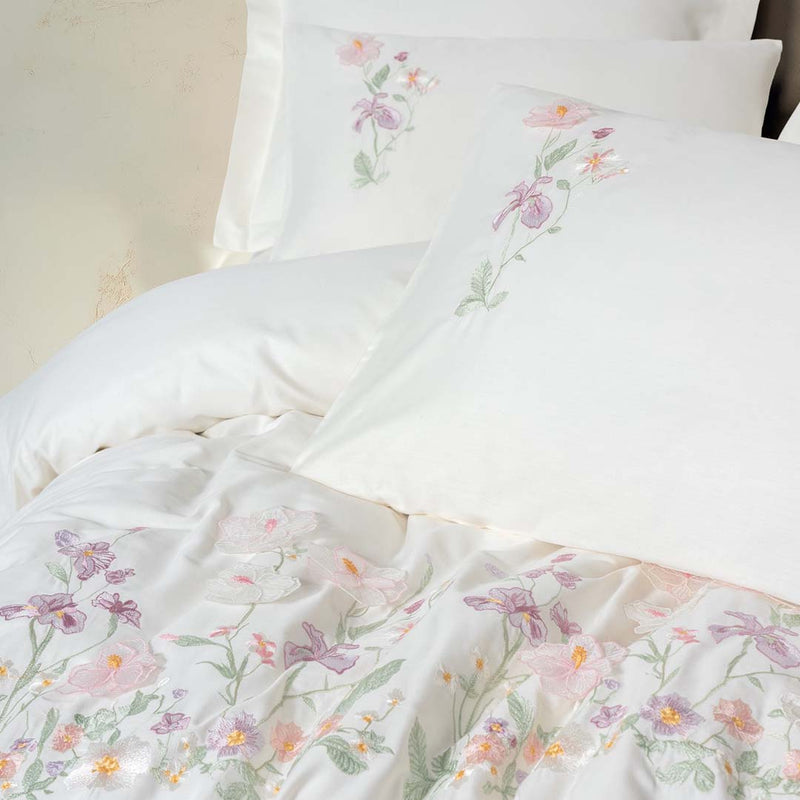 Zephy - Екрю - Двоен Комплект