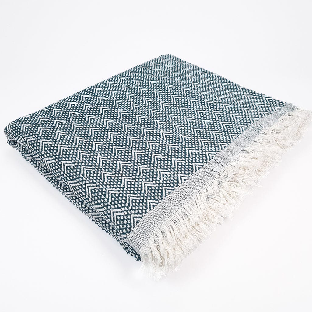 Двойно Пике 180x220cm - Тъмнозелен