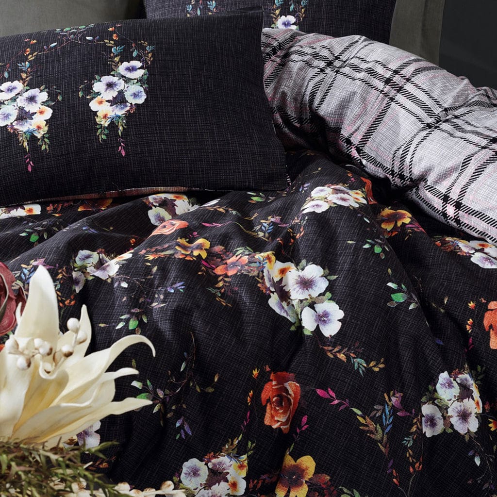 Двоен спален комплект Alanis Grey - Турски памук - Кувертюри за спални | Zencotton