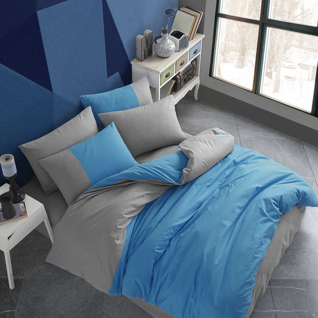 Diamond Blue Bed Linen Set - Hobby