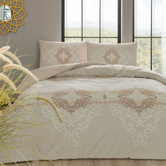 Double Bedding Set Ellie Cappuccino - TAC