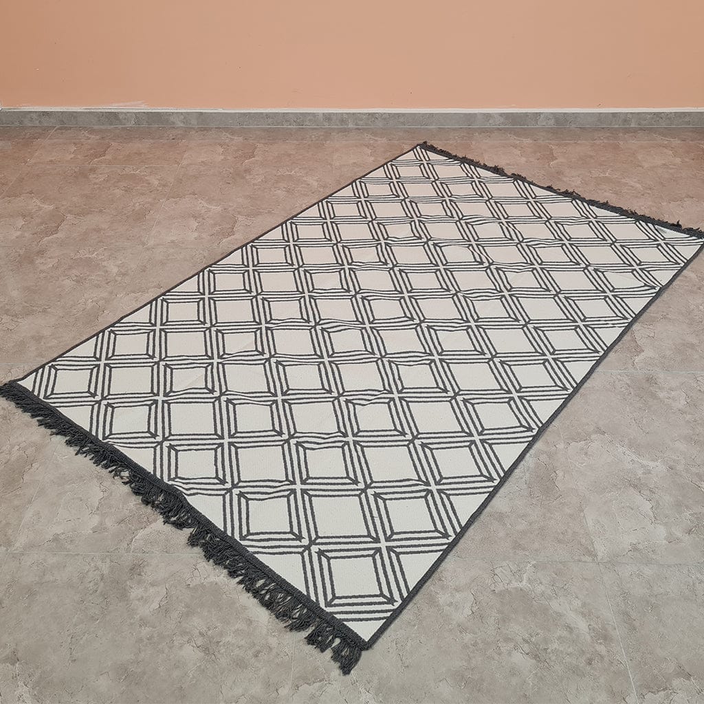 Evium Carpet Grey White