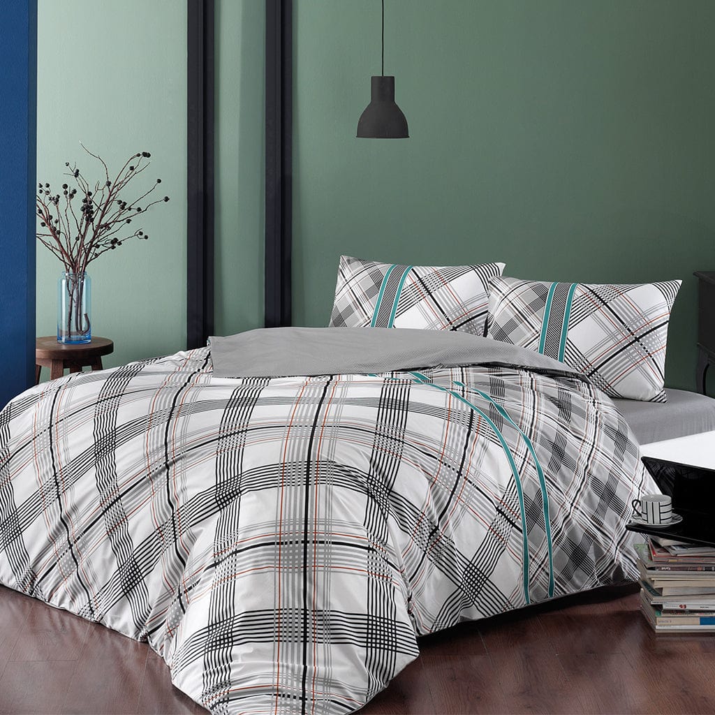 Single Ranforce Bedding Set Floyd Grey - TAC