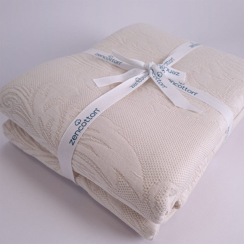 Пике - Quilted Damask Natural - Pure Collection