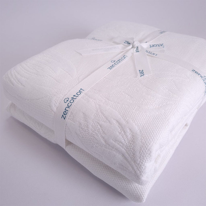 Пике - Quilted Damask White