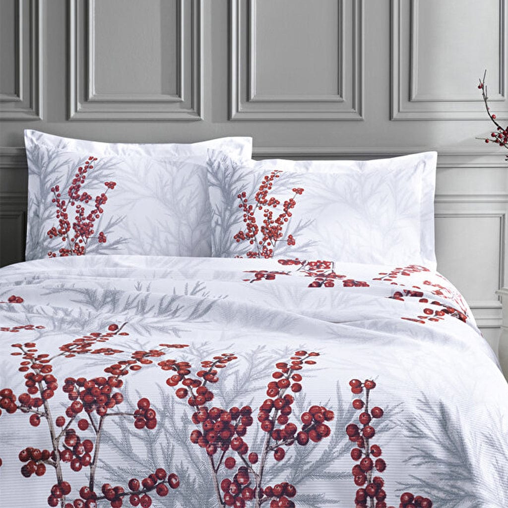 Двоен спален комплект ранфорс с кувертюра 4 части - Kokina - Ozdilek